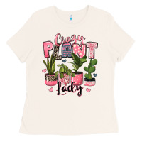 Crazy Plant Lady Houseplants Ladies Tee | Teevron