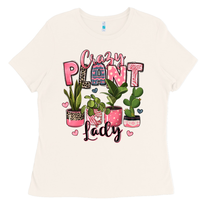 Crazy Plant Lady Houseplants Ladies Tee by JahusDesignShop | Teevron