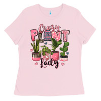Bubblegum Pink crazy plant lady houseplants Ladies Tee - JahusDesignShop