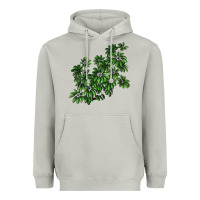 Moon Dust Botanical Schefflera Illustrations Heavyweight Hoodie - LillyAllenDesigns