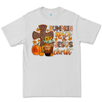 Pumpkin Spice And Jesus Christ Premium Tee | Teevron