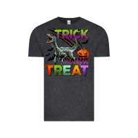 Vintage Black trick rawr treat Vintage Tee - BundleAndBundleShop