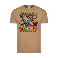 Vintage Coffee trick rawr treat Vintage Tee - BundleAndBundleShop