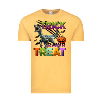 Vintage Mustard trick rawr treat Vintage Tee - BundleAndBundleShop
