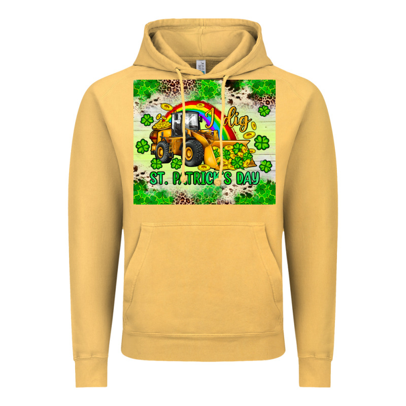 I Dig St Patrick S Day Vintage Hoodie by JahusDesignShop | Teevron