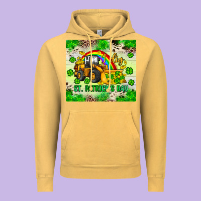 I Dig St Patrick S Day Vintage Hoodie Designed By Jahusdesignshop