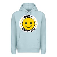 Blue Mist Have A Happy Day Premium Hoodie - Bettercallsaul