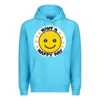 Ocean Blue Have A Happy Day Premium Hoodie - Bettercallsaul