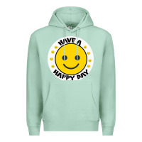 Seafoam Have A Happy Day Premium Hoodie - Bettercallsaul