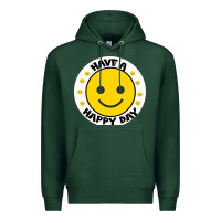 Sports Green Have A Happy Day Premium Hoodie - Bettercallsaul