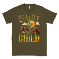 Army Green desert child cactus Classic Tee - NancyCooperArtShop