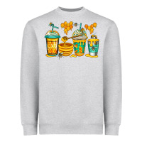 Heather Grey bumble bee honey coffee Heavyweight Sweatshirt - Jasminsmagicworld