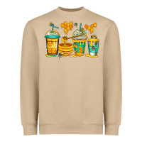 Mushroom bumble bee honey coffee Heavyweight Sweatshirt - Jasminsmagicworld