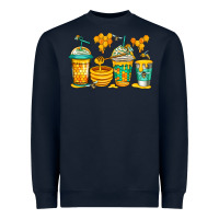 Navy bumble bee honey coffee Heavyweight Sweatshirt - Jasminsmagicworld