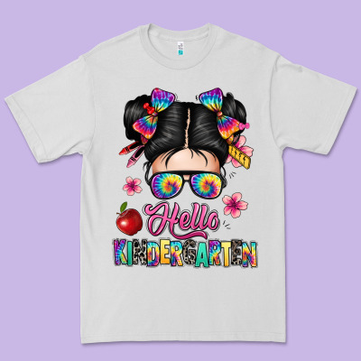 Hello Kindergarten Premium Tee Designed By Texasbilliewilder
