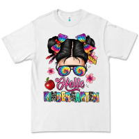 White hello kindergarten Premium Tee - texasbilliewilder