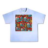 Grape Ice back to school with apple seamless pattern Urban Heavy Tee - BundleAndBundleShop