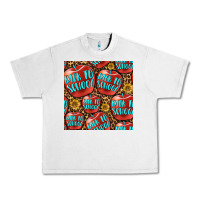 Lunar Rock back to school with apple seamless pattern Urban Heavy Tee - BundleAndBundleShop