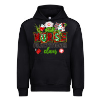 Black nurse practitioner claus Urban Hoodie - CowGirlArtShop