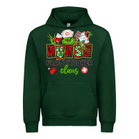 Forest Green nurse practitioner claus Urban Hoodie - CowGirlArtShop