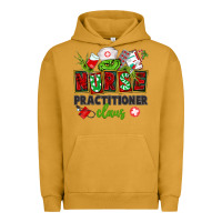 Pigment Peanut Butter nurse practitioner claus Urban Hoodie - CowGirlArtShop