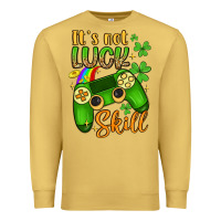 Antique Gold it s not luck skill Premium Sweatshirt - Artiststas