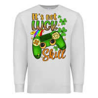 Dove Grey it s not luck skill Premium Sweatshirt - Artiststas