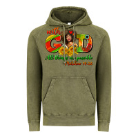 Vintage Olive with god all things are possible juneteenth Vintage Hoodie - AdoDesignShop