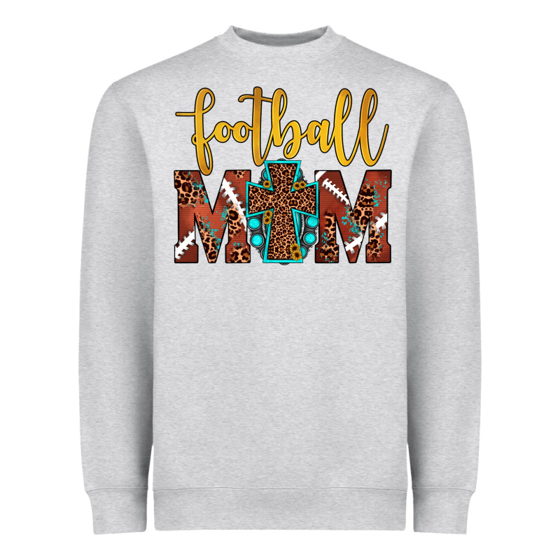 Football Mom Heavyweight Sweatshirt by JahusDesignShop | Teevron