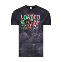 Cloud Black loaded tea junkie Vintage Tee - Jasminsmagicworld