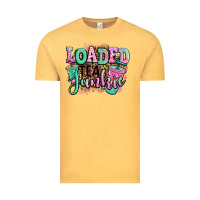 Vintage Mustard loaded tea junkie Vintage Tee - Jasminsmagicworld