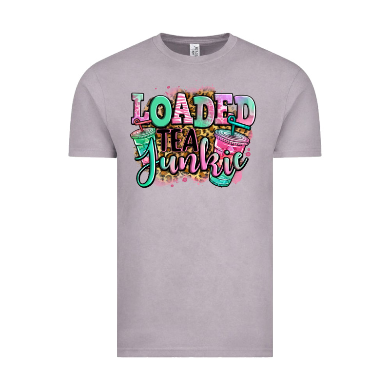 Loaded Tea Junkie Vintage Tee by Jasminsmagicworld | Teevron