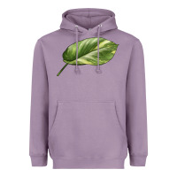 Lavender Golden Pothos Leaf Heavyweight Hoodie - LillyAllenDesigns
