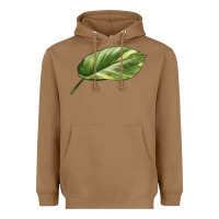 Golden Pothos Leaf Heavyweight Hoodie | Teevron