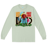 Matcha a sons first hero a daughters first love Long Sleeve Tee - JahusDesignShop