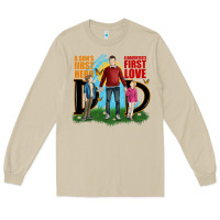 Mushroom a sons first hero a daughters first love Long Sleeve Tee - JahusDesignShop