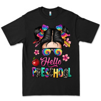 Black hello preschool kid Premium Tee - texasbilliewilder