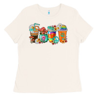 Bone hippie coffee cups Ladies Tee - texasbilliewilder