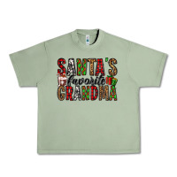 Oil Green santa's favorite grandma Urban Heavy Tee - Jasminsmagicworld