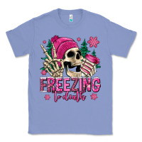 Colony Blue freezing to death winter skull Classic Tee - Jasminsmagicworld