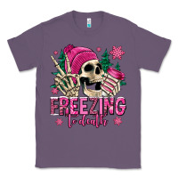 Lavender freezing to death winter skull Classic Tee - Jasminsmagicworld