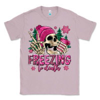 Lilac freezing to death winter skull Classic Tee - Jasminsmagicworld