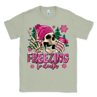 Matcha freezing to death winter skull Classic Tee - Jasminsmagicworld
