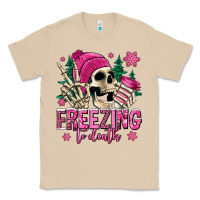 Mushroom freezing to death winter skull Classic Tee - Jasminsmagicworld