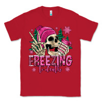 Red freezing to death winter skull Classic Tee - Jasminsmagicworld