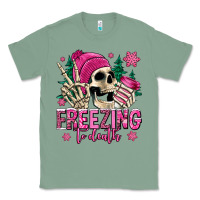 Sage freezing to death winter skull Classic Tee - Jasminsmagicworld