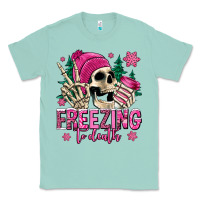 Seafoam freezing to death winter skull Classic Tee - Jasminsmagicworld