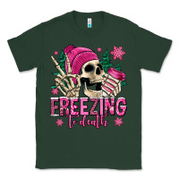 Sports Green freezing to death winter skull Classic Tee - Jasminsmagicworld