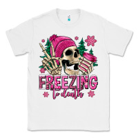 White freezing to death winter skull Classic Tee - Jasminsmagicworld