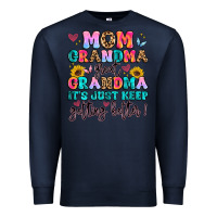 Navy mom grandma great grandma it's just keeps getting Premium Sweatshirt - Artiststas
